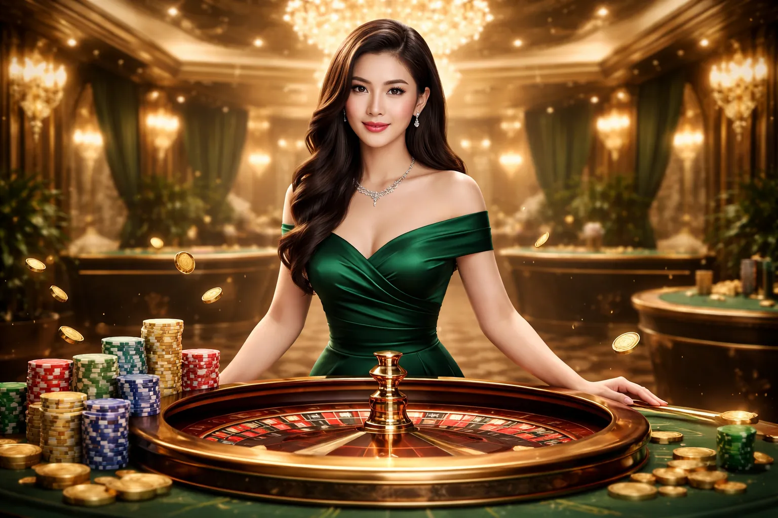 Sân vận động bóng đá 188BET 250 Thể Thao rực rỡ với ánh sáng xanh vàng